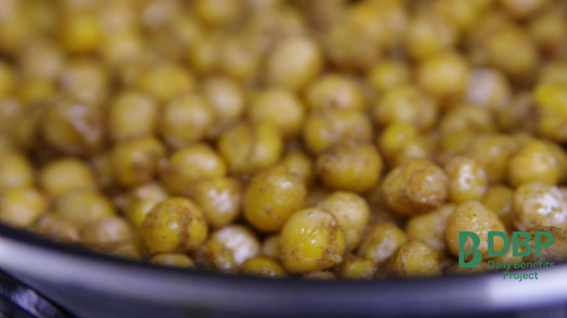 Cooked lentils – protein-rich vegan food close-up of cooked lentils as a high-protein vegan food source