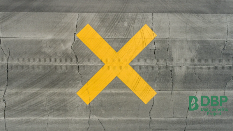 yellow X mark symbolizing foods that disrupt sleep